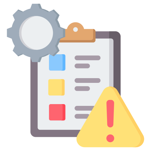 Visuel Flaticon, Safety Requirements ; Style: Uniconlabs color fill